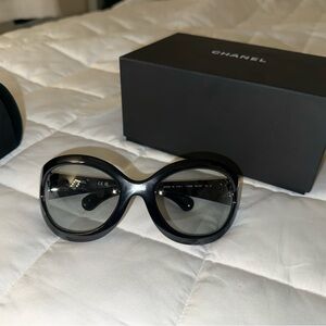 Chanel Black Sunglasses